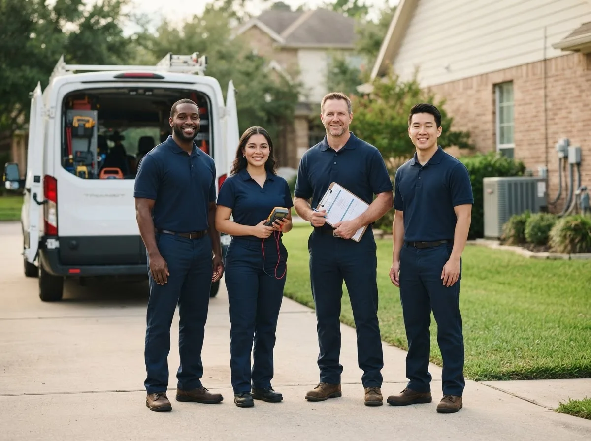 Certified HVAC technician near San Perlita, TX